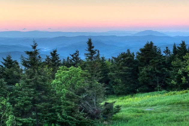 Sunrise on Pico Mountain