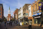 Church Street Marketplace Burlington Vermont